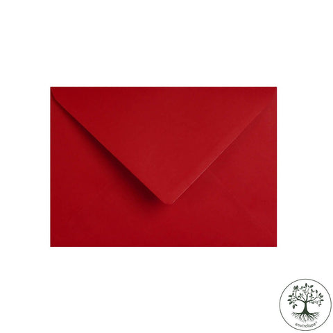 Poppy Red Envelopes by Clariana