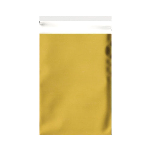 Gold Matt Metallic Foil Bags Pocket Peel and Seal - Envelope Kings