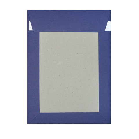 Navy Blue Board Back Pocket Peel & Seal - Envelope Kings