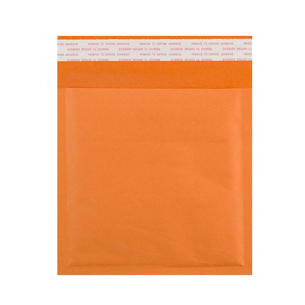 Orange Kraft Bubble Bags Pocket Peel and Seal - Envelope Kings