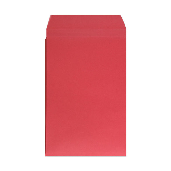 Red Gusset Pocket Peel & Seal - Envelope Kings