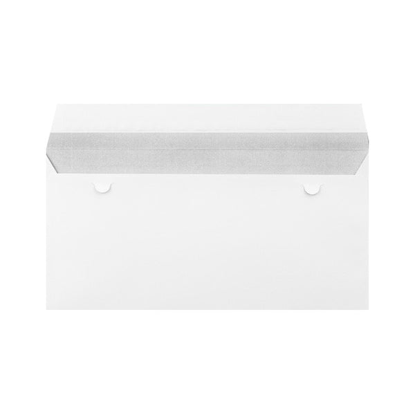 White Wallet Opaque Peel and Seal - Envelope Kings