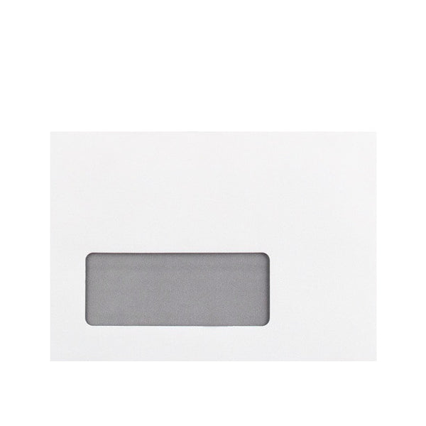 White Wallet Opaque Peel and Seal - Envelope Kings